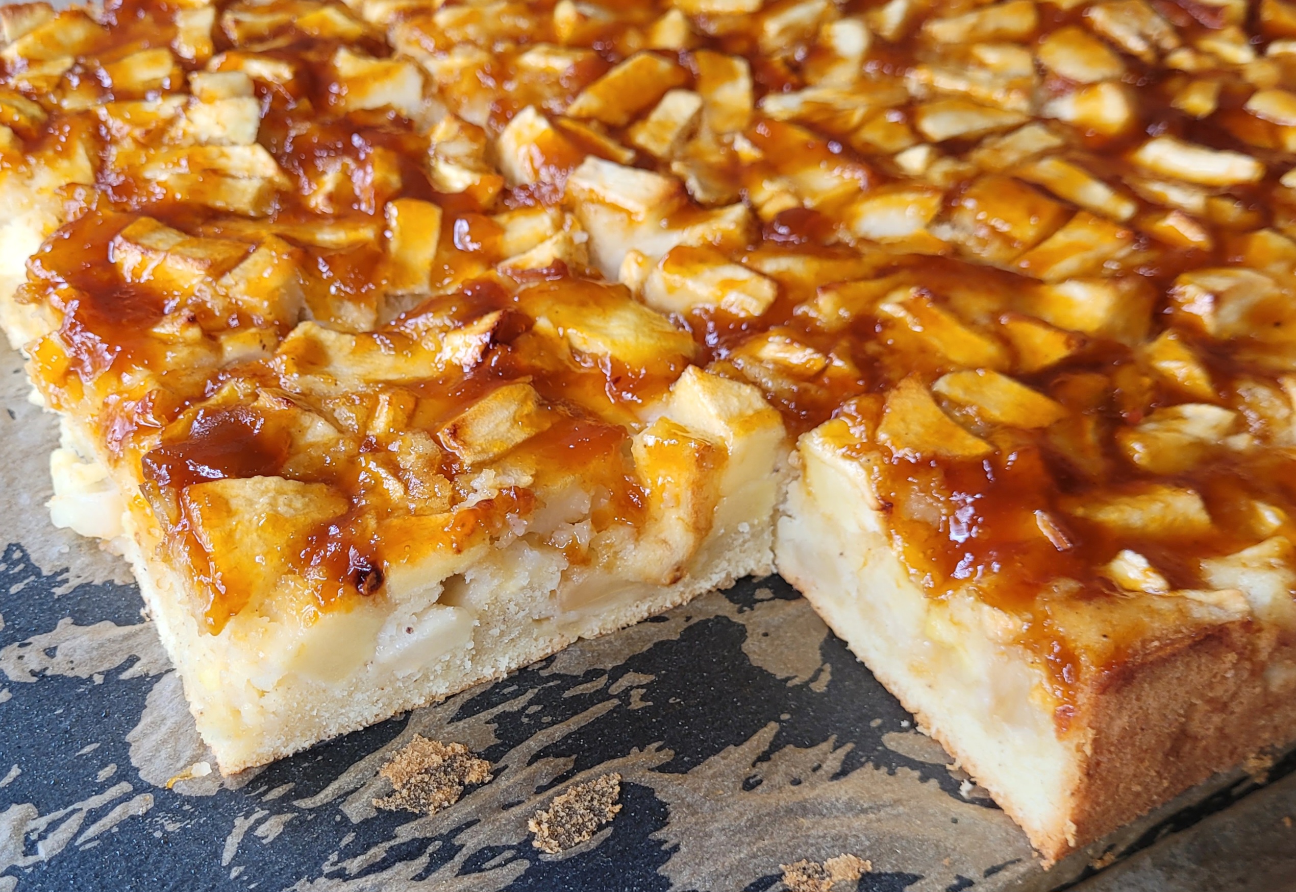 Bild vom Apfelkuchen